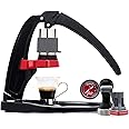 Flair Espresso Maker - Classic with Pressure Kit: Manual Lever Espresso Machine with Stainless Steel Tamper, Pressure Gauge and Carrying Case