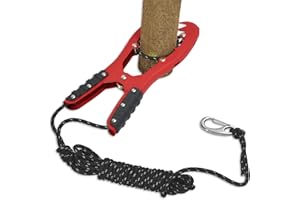 Antidious Kayak Brush Gripper, Kayak Anchor Grip with 16.4ft Paracord and Snap Hook to Anchor Float, Canoe, Boat for Fishing Boating Camping