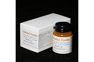 MARSTEP Luminol Powder (6 Grams) Lab-Grade High Purity >99% [Value Pack]