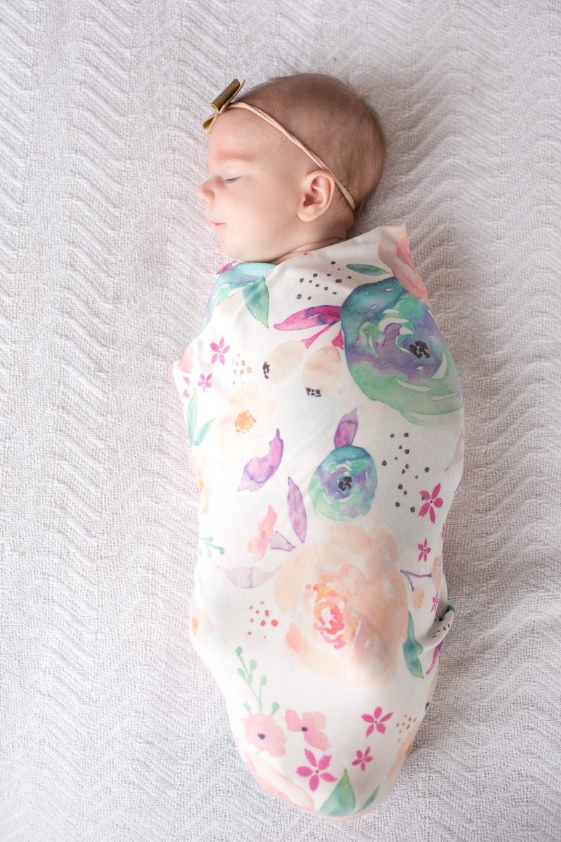 copper pearl autumn swaddle