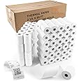 TK Thermal King, (100 Rolls) 2 1/4" x 85' Thermal Paper, POS Receipt Paper for Retail Business Cash Register, Fits Most Credit Card Terminal