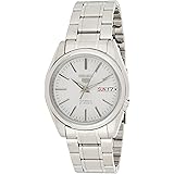 Amazon Com Seiko 5 Men S Snxs75 Automatic Grey Dial Stainless Steel Bracelet Watch Seiko Watches