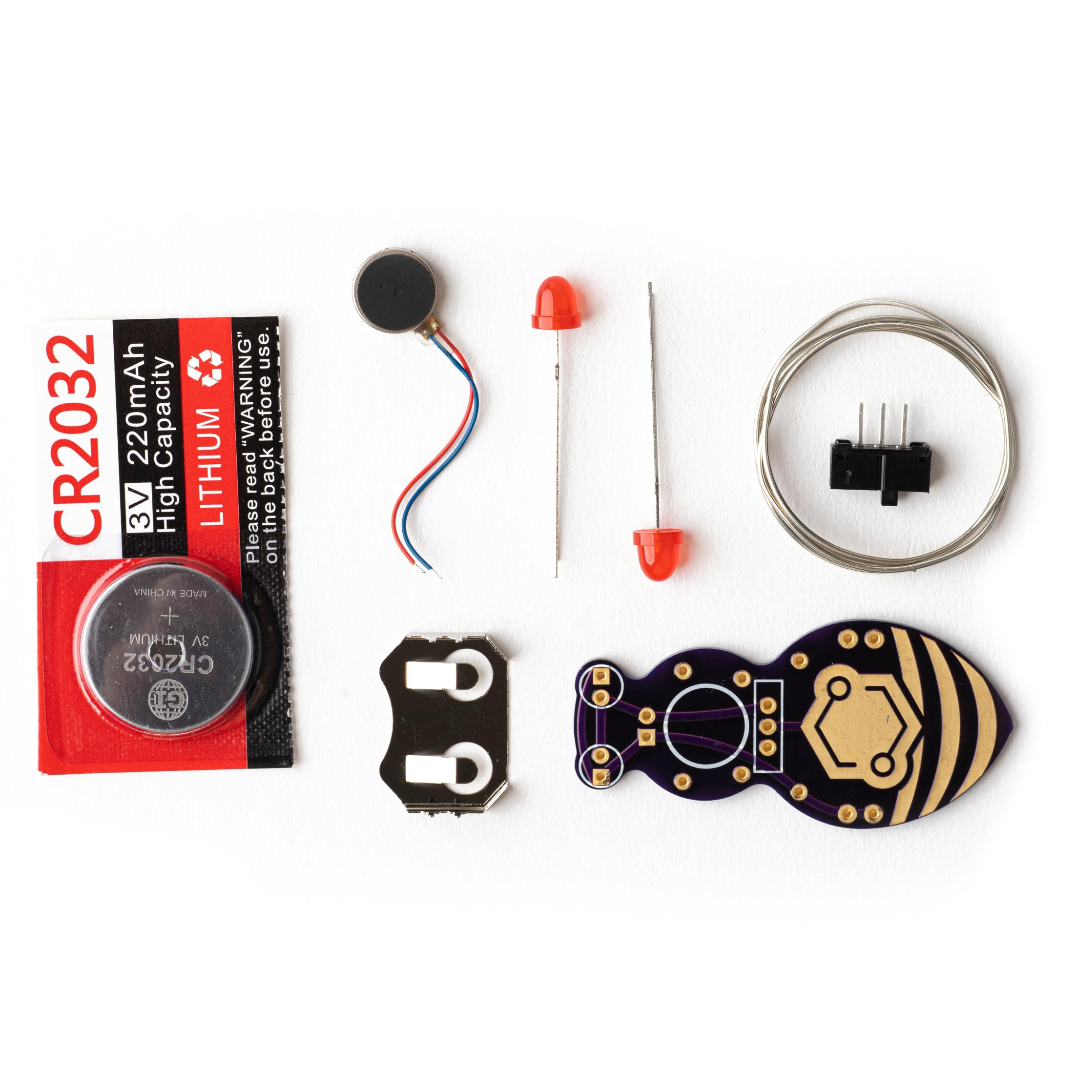 Jitterbug Soldering Kit | DIY Electronics Projects for Beginners | STEM Practice Science Project | Electronic Vibration Motor Circuit Boards with Battery