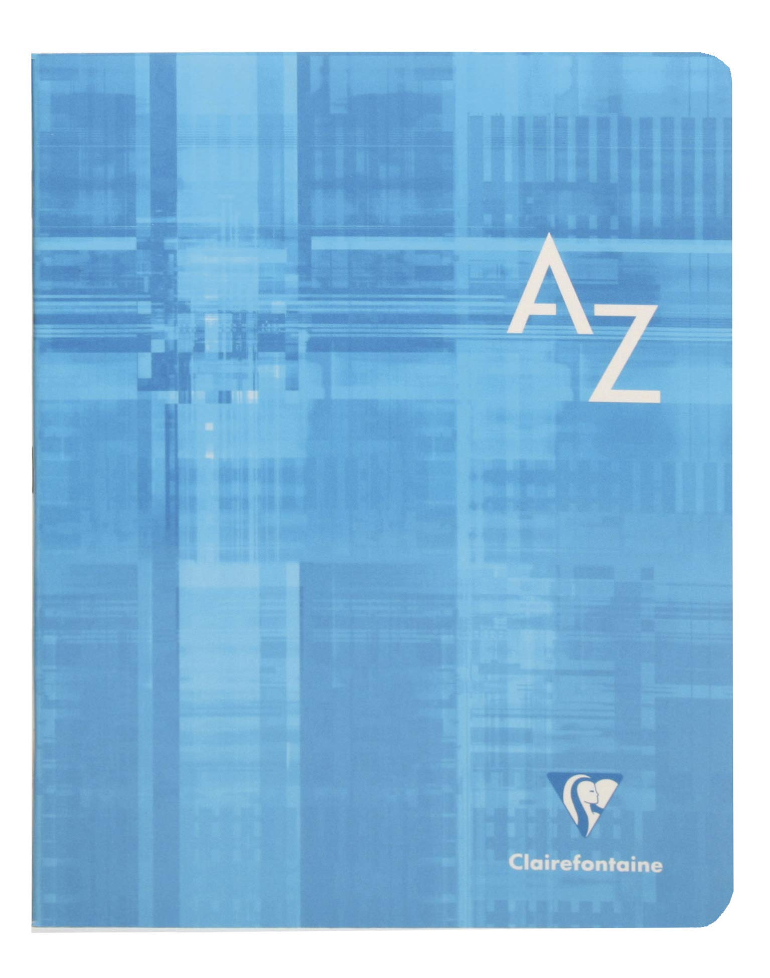 Clairefontaine 3748C - Set of 5 Stapled Address Books - Size: 17x22 cm - 96 Seyes Ruled Pages - 90 g White Paper - Laminated Card Cover - Random Colours