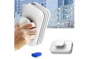 Magnetic Windshield Cleaner, Magic Turtle Double Window Cleaner, Adjustable for Home & Car Glass Cleaning (1Pcs)