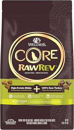 core rev dog food