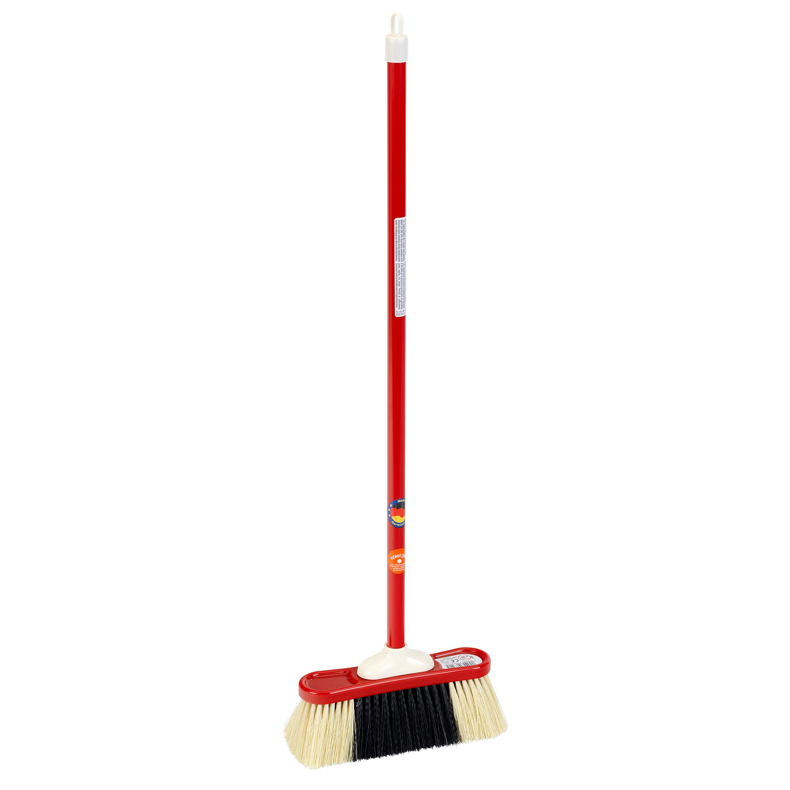 Theo Klein 6320 Pure Fresh Classic Broom I Robust children's broom made of high-quality plastic I Dimensions: 18 cm x 5.5 cm x 61.5 cm I Toys for children aged 3 and over