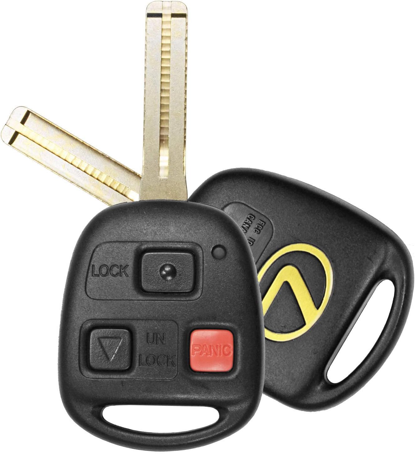 Amazon Com Qualitykeylessplus Replacement Remote Head Key For 1999 2003 Lexus Rx300 Vehicles Fcc Id N14tmtx 1 Includes Keytag Return Service Automotive