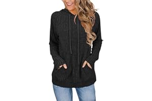 JomeDesign Sweaters for Women Long Sleeve Shirts Fashion Hoodies Pullover Sweatshirts Loose Casual Fall Tops