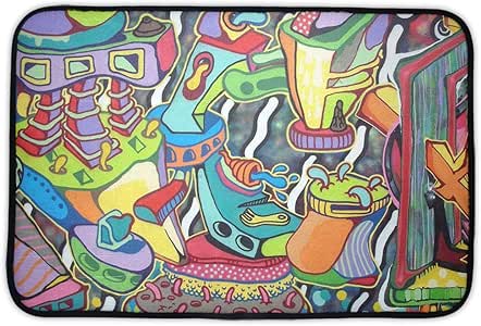 Alfombra de baño con espuma viscoelástica, alfombras antideslizantes