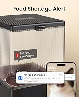 oneisall 5L Automatic Cat Feeder with App Control 5G/2.4G WiFi for 2 Cats view 8