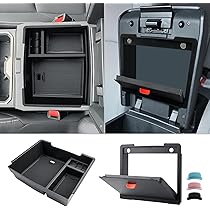 TACOBRO Glove Box Dividers Organizer Compatible With Toyota Tacoma Accessories 2016