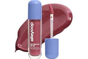 ALLEYOOP Sun Serum Lip Oil SPF 40 – Tinted Lip Oil with SPF, Hydrating Tinted Lip-Moisturizer for Women, Lips Sunscreen for Cracked Lips, Smooths & Soothes, Vegan, Travel-Friendly, Hazy