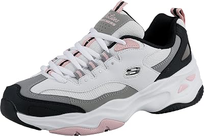 D'Lites 4.0 Fresh Diva, Zapatillas Mujer, White/Black/Pink, 39 EU