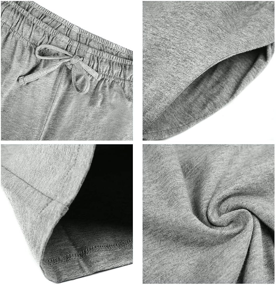 U2SKIIN Mens Cotton Pajama Pants, Lightweight Lounge Pant with Pockets Soft Sleep Pj Bottoms for Men at  Men’s Clothing store