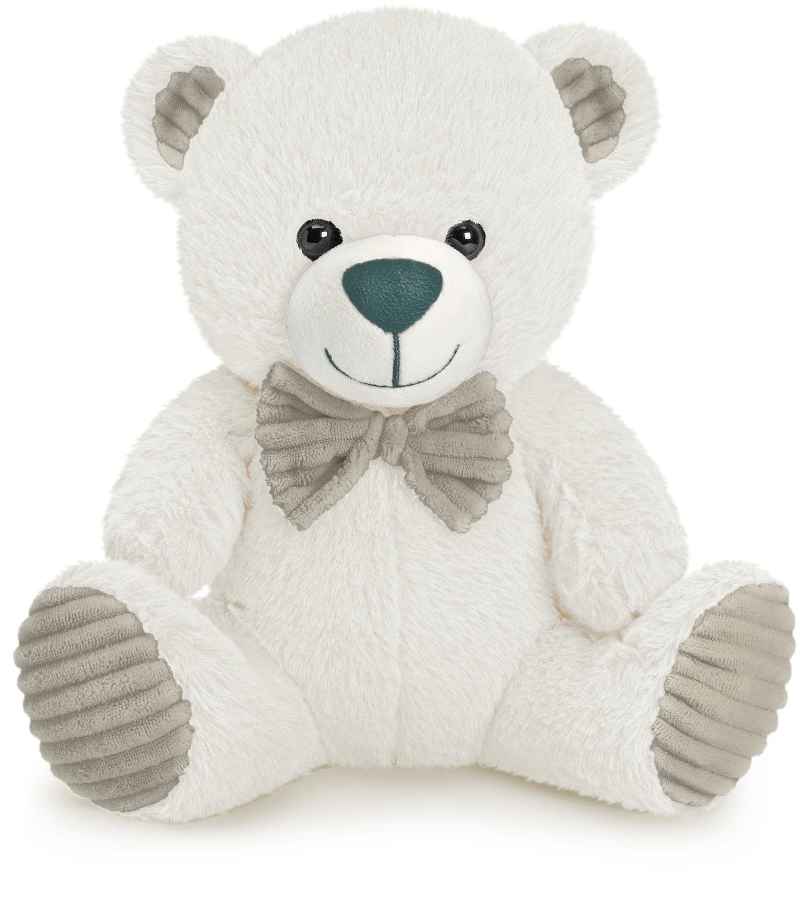 Mousehouse Gifts - Cream Teddy Bear Plush Companion, Soft Bear Cuddly Toy for Children