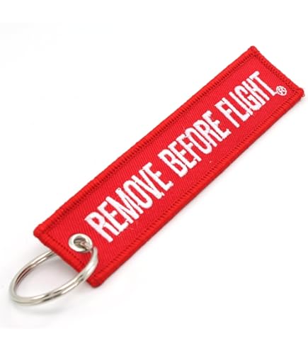 Amazon.com: Rotary13B1 Remove Before Flight Keychain - Yellow