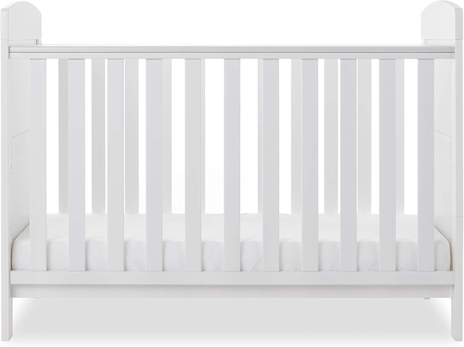 Obaby Grace Mini Cot Bed, White, 48.8L x 26.2W x 36.2H cm - Image 5