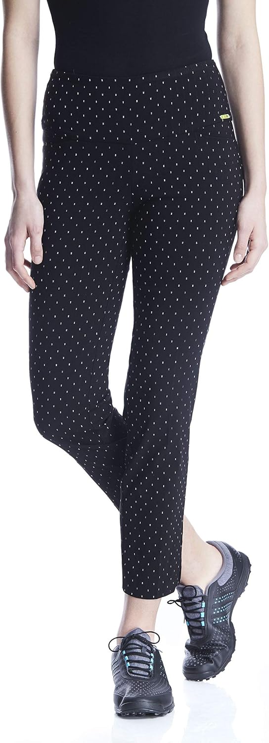 Swing Control Masters Ankle Pant Double Dot Jacquard at Amazon Women’s Clothing store