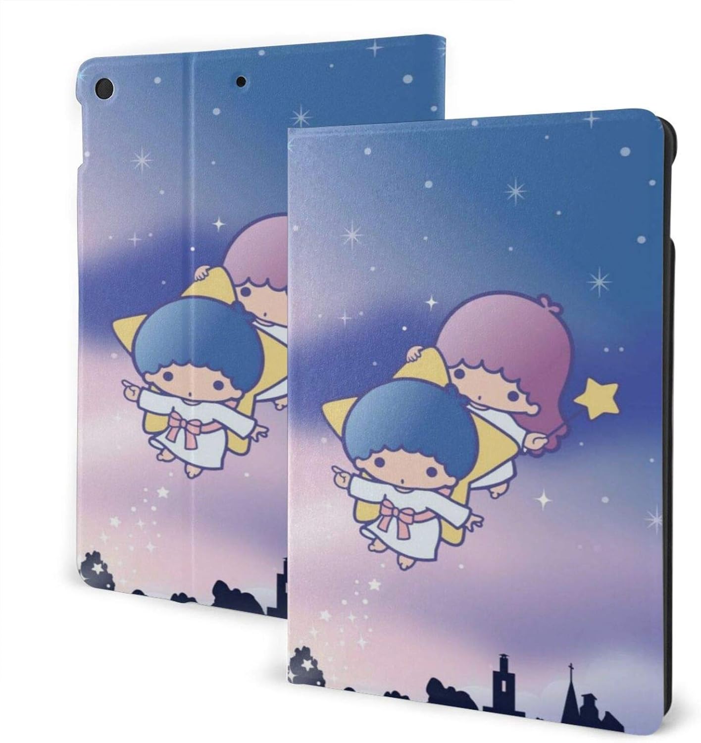 Amazon タブレットケース リトルツインスターズ キキララ 新型ipad 7 ８ １０ ５inch Proケース対応 １０ ２インチ 第7世代 第８世代 かわいい 薄型 全面保護型 オートスリープ アニメ キャラクター グッズ Ipad 17 19 Biseta タブレットケース 通販