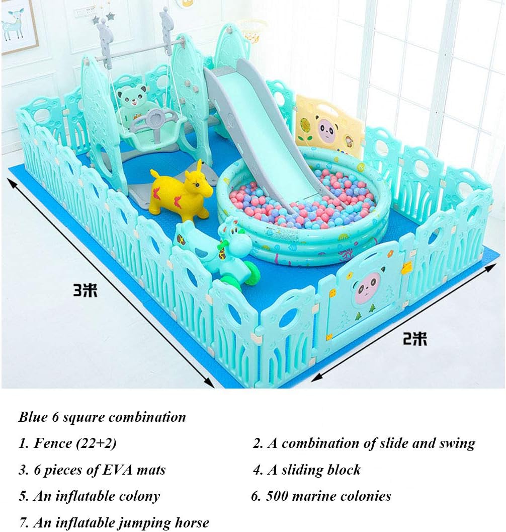 baby playpen with slide