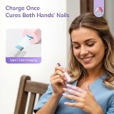Saviland UV Nail Lamp Flash Curing With 2 Timers and LCD Display view 6