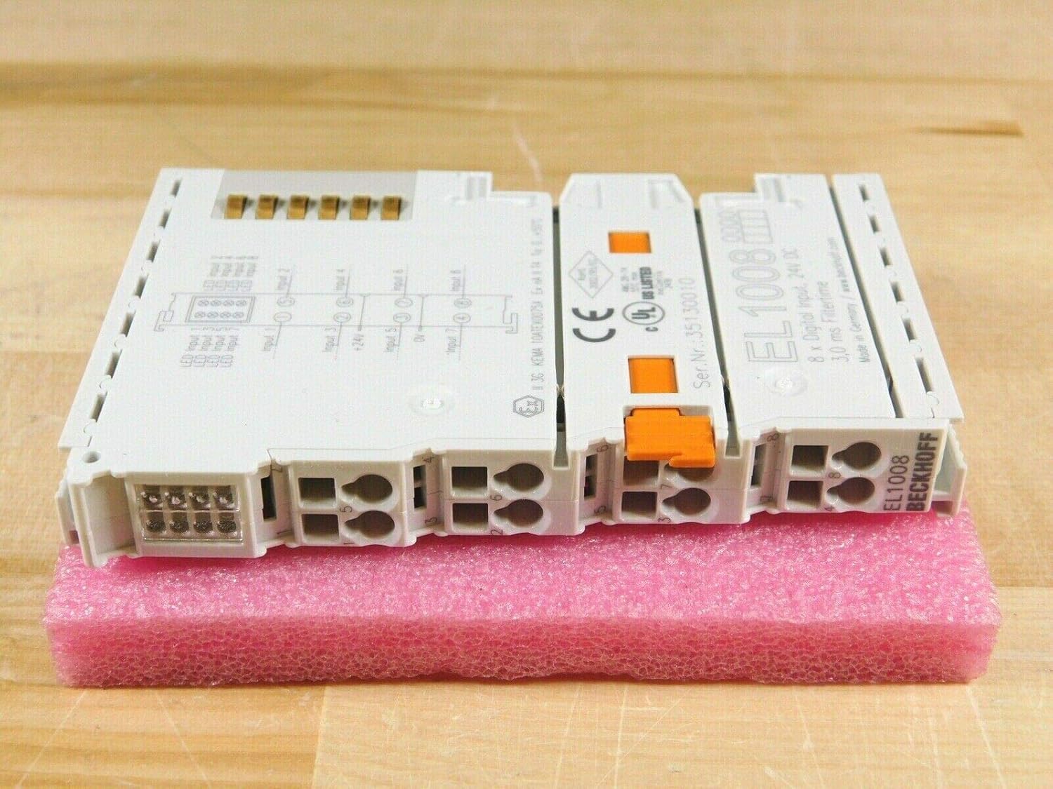 BECKHOFF EL1008 1-Wire System, Filter 3.0 MS, Input Module/Terminal ...