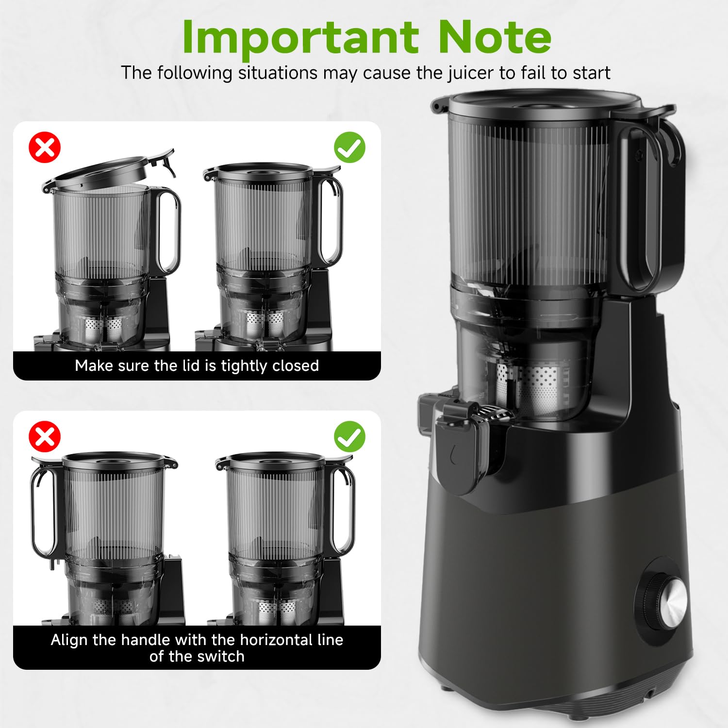 Cold Press Juicer, 5.8