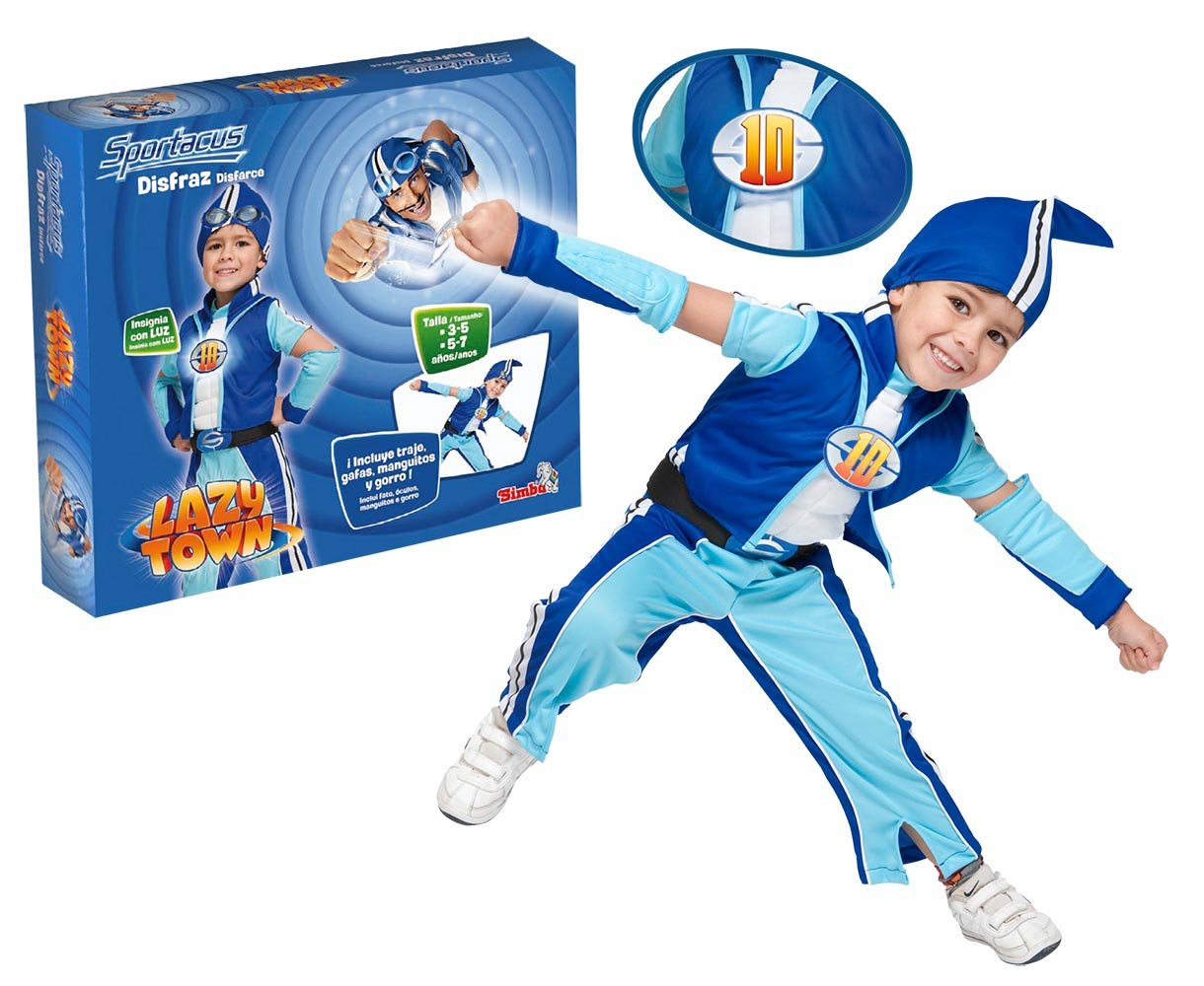 Sportacus Lazy Town Outfit (Age 57) Amazon.co.uk Toys & Games