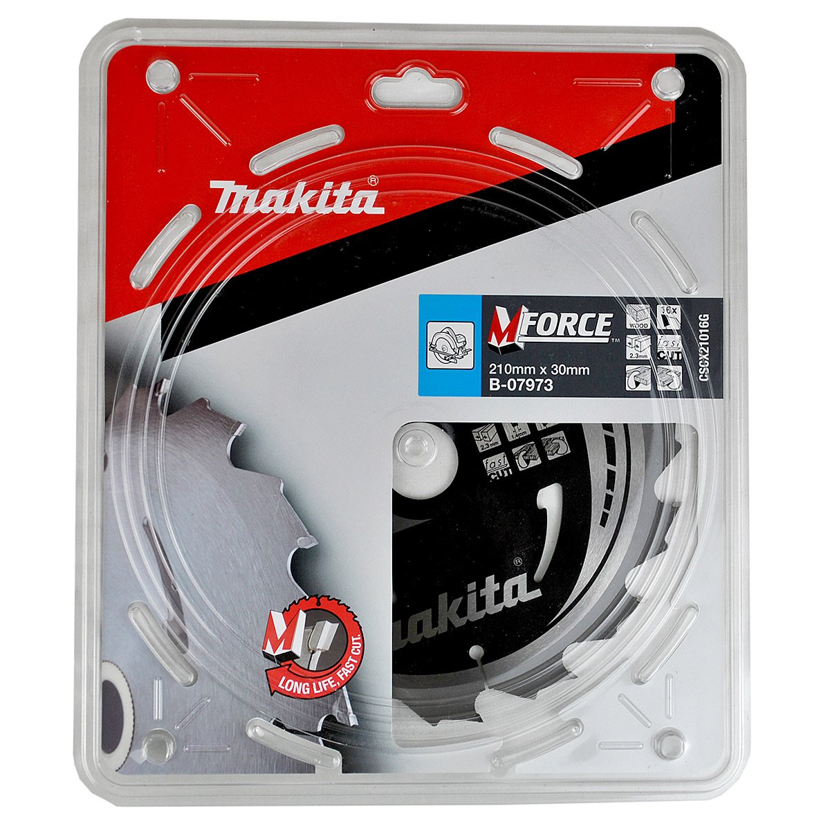 Makita B-31980 MForce Saw Blade 210x30x16T