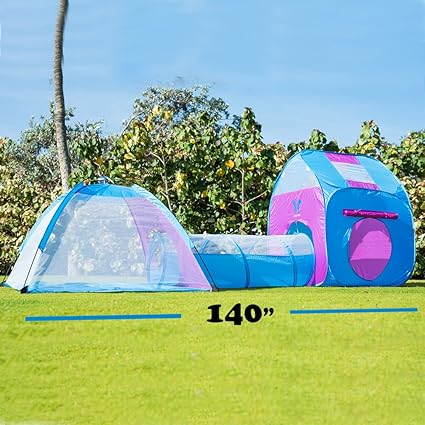 unicorn tent with tunnel