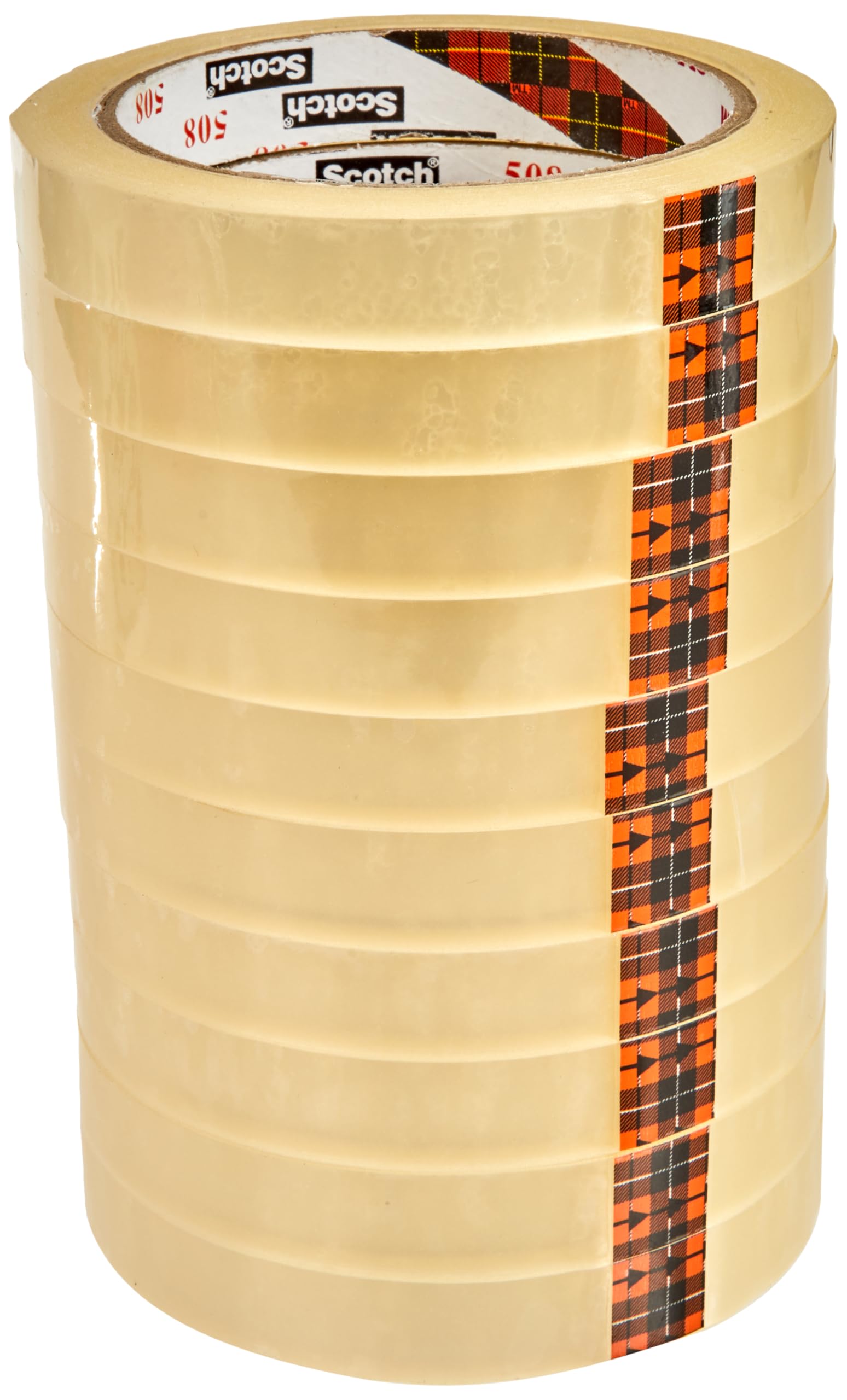 3M 5081566 Klebeband Transparent 508, PP, Bandgrö?e (L x B): 66 m x 15 mm, 10 Rollen