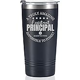Onebttl Assistant Principal Gifts Tumbler for Men Women, 20oz Insulated Stainless Steel Cup for Principal Appreciation Day