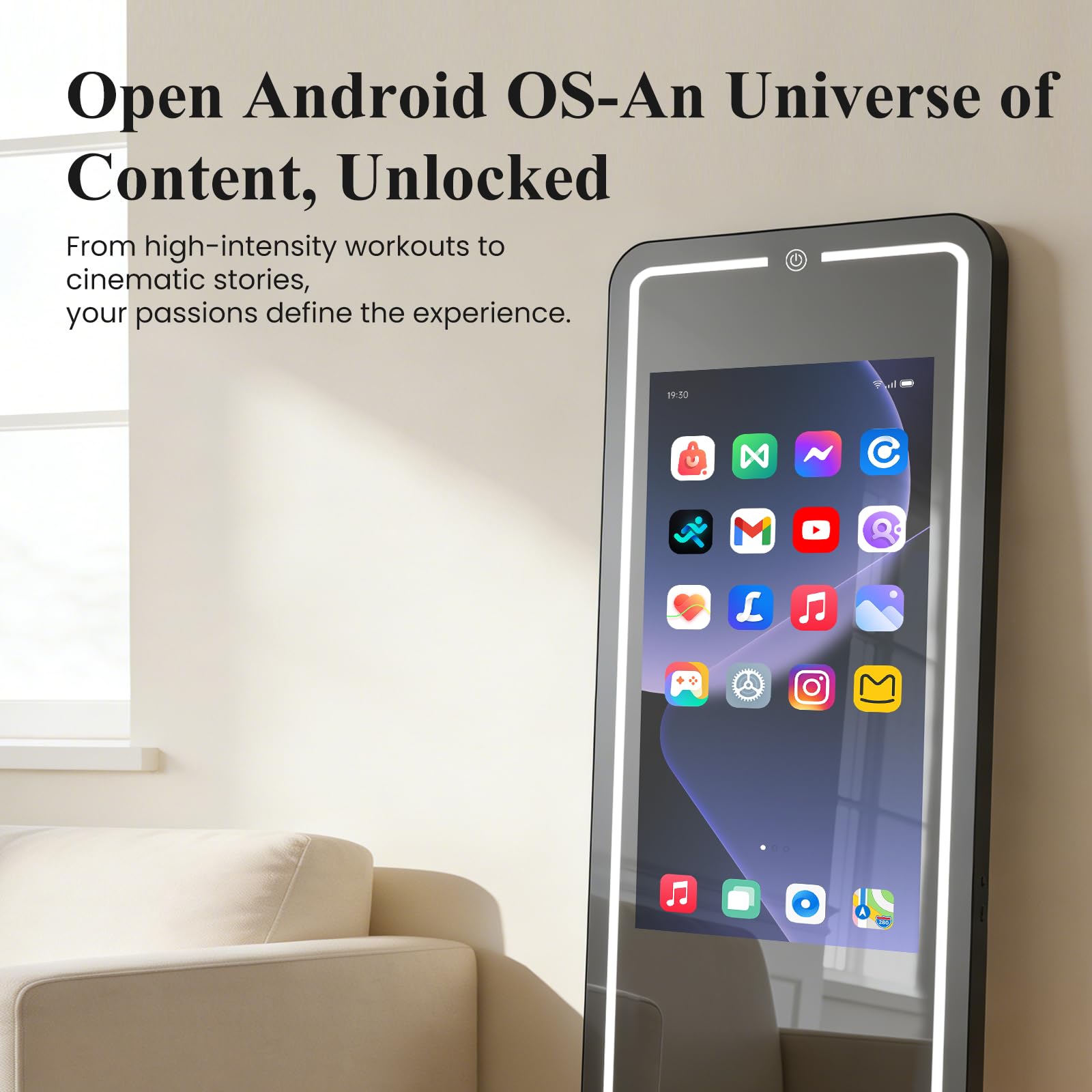 LumaVue Smart Fitness Mirror 32