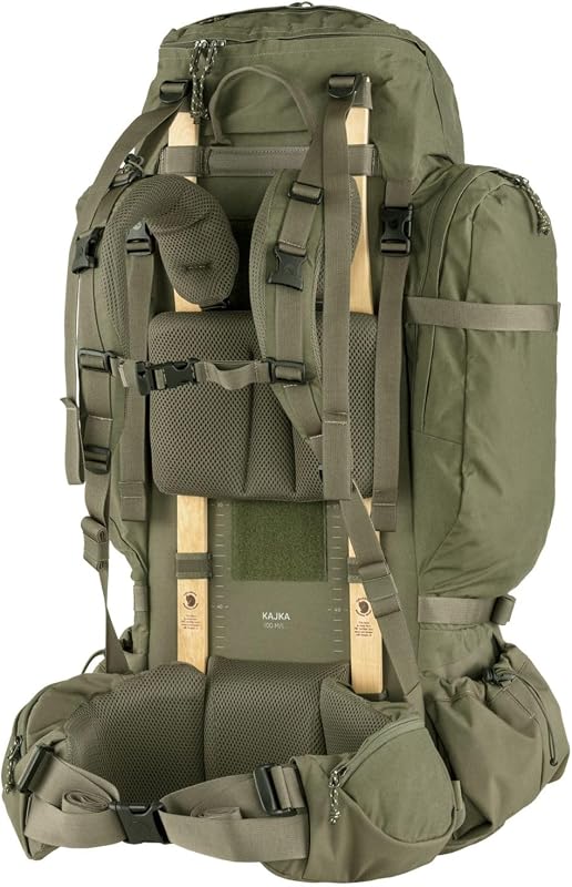 Fjallraven 23200259-620 Kajka 100 Mochila desportiva Unissex Tamanho Verde UNI