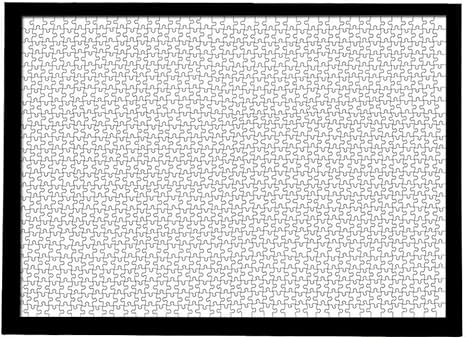 rompecabezas blanco 1000 piezas