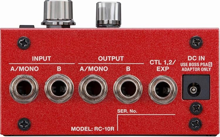 BOSS RC-10R ループペダル 赤　ルーパー BOSS RC-10R Rhythm Loop Station ルーパー ボス ｜イケベ楽器店