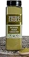 Pride Of India - Organic Fennel Seed Ground - 22 oz (623 gm) Large Dual Sifter Jar - Certified Pure Indian Spice - Used to Flavor Meat, Fish, Vegetables etc - Offers Value for Money