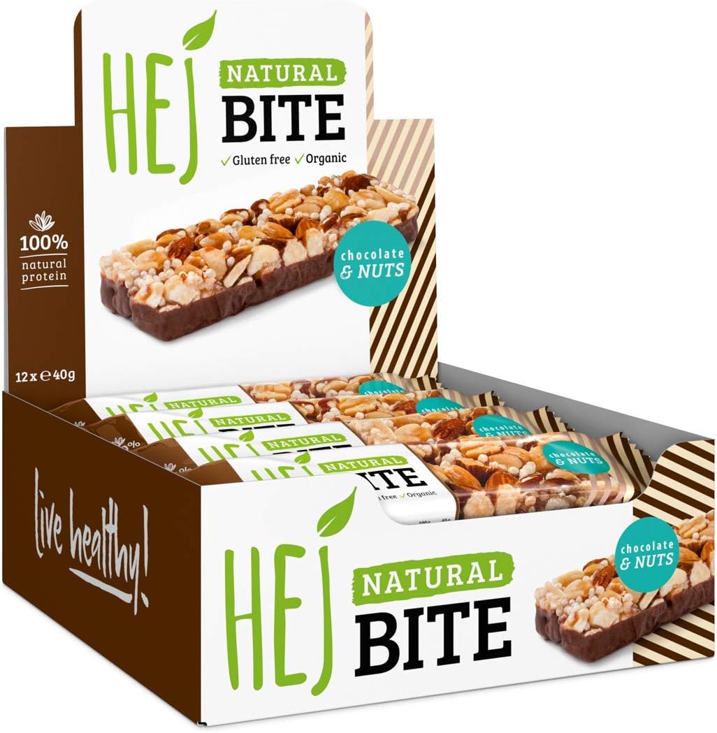 HEJ Natural Bite, Chocolate & Nuts