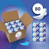 Lil-Lets Super Soft Night Pads 320mm Ultra Thin with Wings Unscented 80 Count view 2