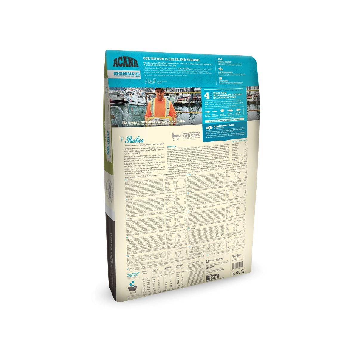 Orijen Six Fish Cat And Kitten Food 5 4 Kg Buy Online In Sweden At Sweden Desertcart Com Productid