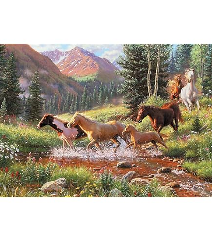 Cobble Hill Friends Forever 275-Piece Easy-Handling Puzzle - Includes Sample Poster, Made In USA - View #9