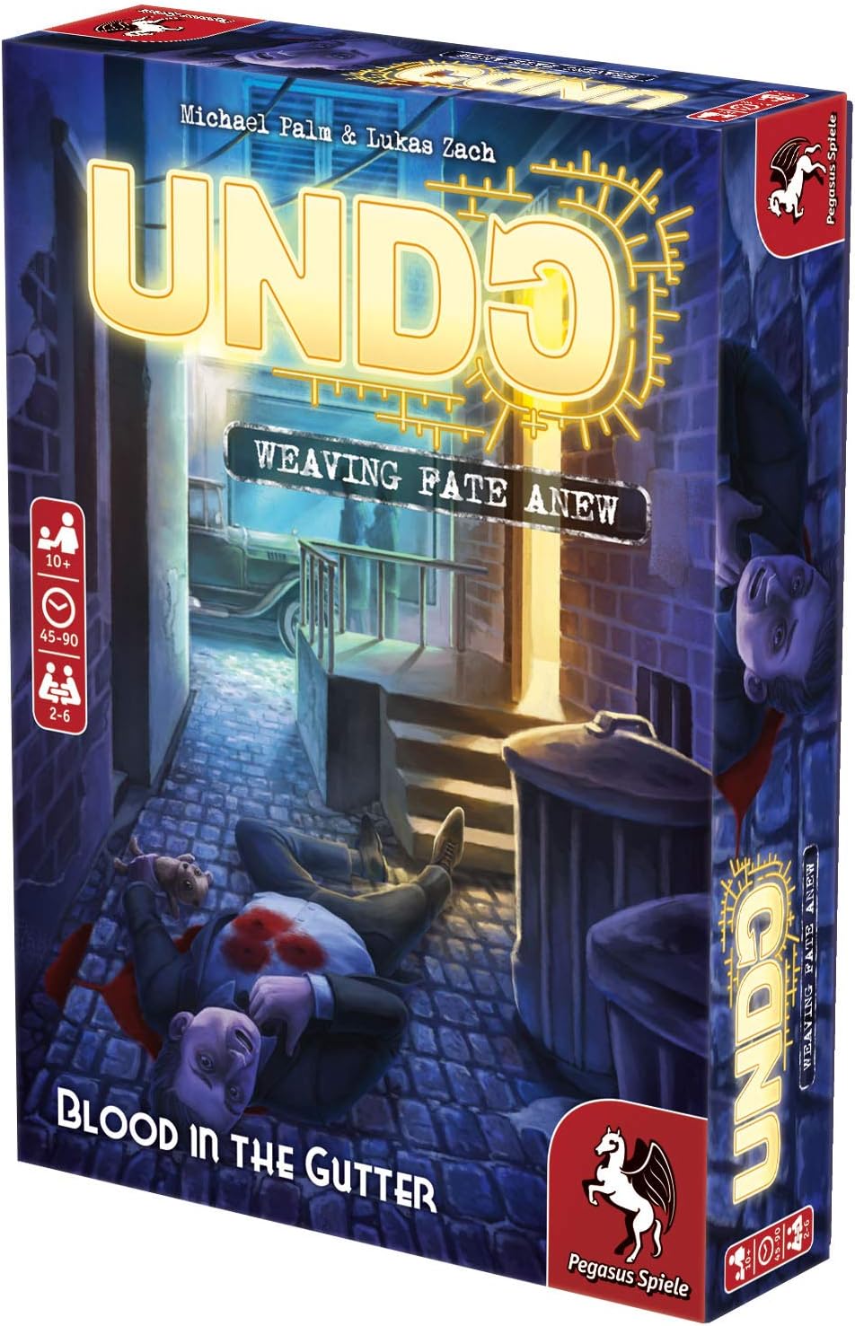 Pegasus Spiele 18171E UNDO-Blood in The Gutter - Image 5