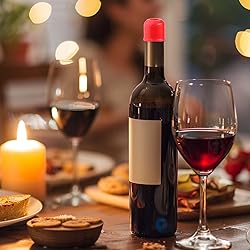 Vodolo Silicone Wine Stopper - 8pcs Reusable and