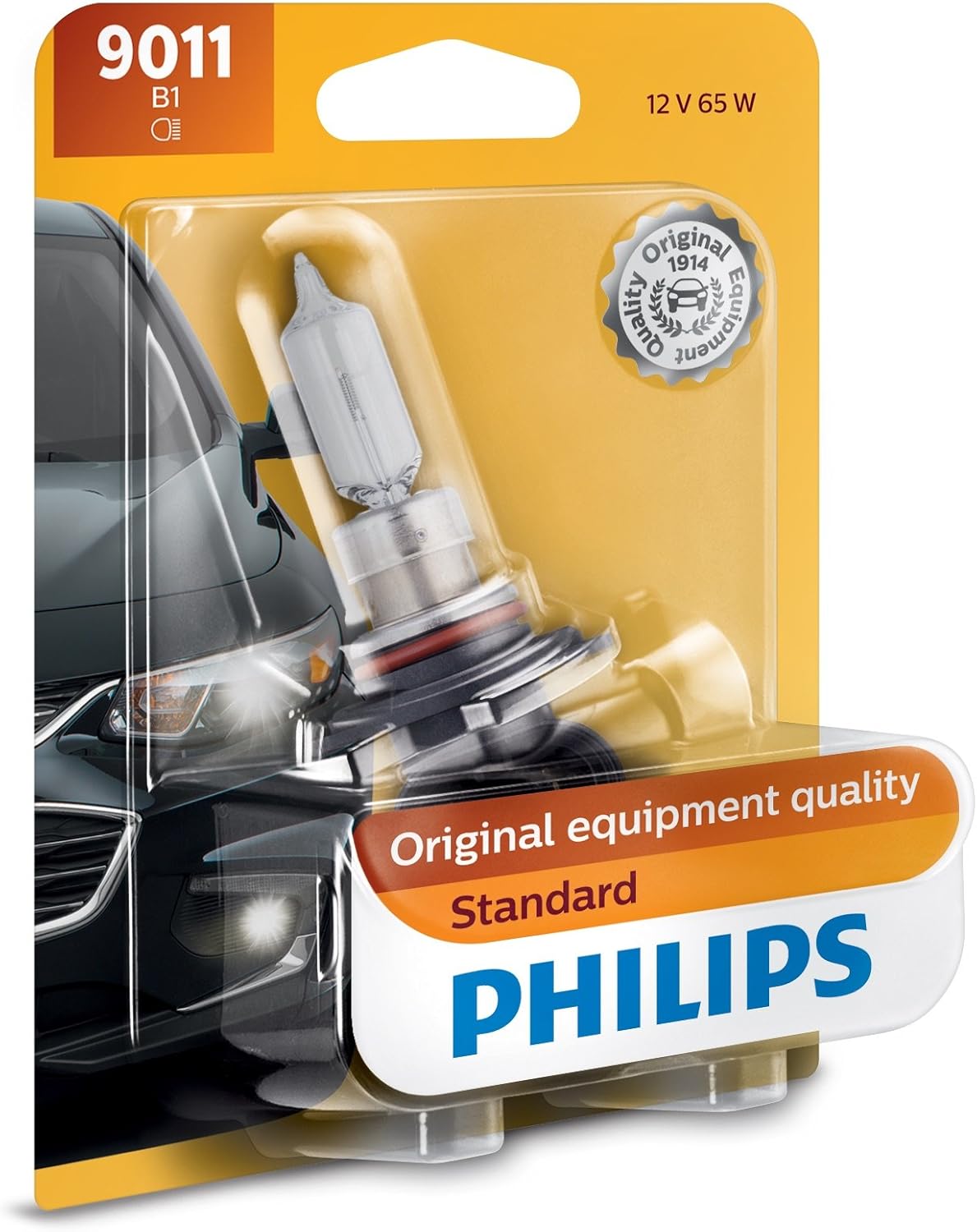 Philips 9011 HIR Standard Halogen Replacement Headlight