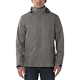 33,000ft Mens Rain Jacket Lightweight Rain Jackets Waterproof with Hood, Breathable Rain Coat for Golf Hiking Fishing Travel