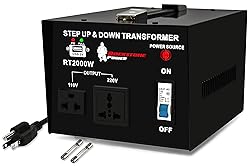 ROCKSTONE POWER 2000 Watt Voltage Converter