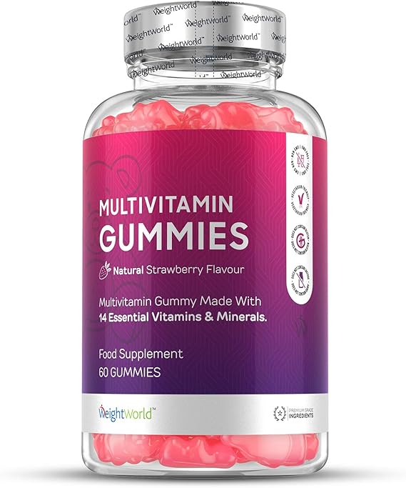 High Strength Chewable Multivitamin Gummies 60 Count Vegetarian 14