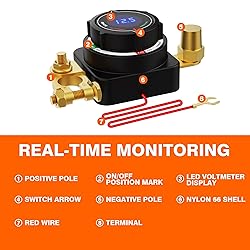 MNJ Motor Battery Disconnect Switch with