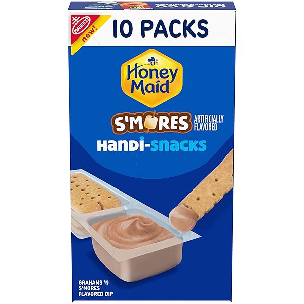 HANDI-SNACKS HONEY MAID GRAHAM CRACKER STICKS ‘N S’MORES-FLAVORED...